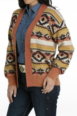 WOMEN'S CRUEL GIRL SWEATER KNIT SOUTHWEST CARDIGAN