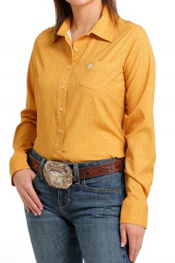 WOMEN'S CINCH ARENAFLEX BUTTON-DOWN WESTERN SHIRT