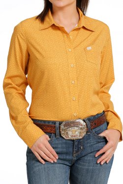 WOMEN'S CINCH ARENAFLEX BUTTON-DOWN WESTERN SHIRT