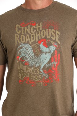 Men's Cinch Roadhouse Graphic T-shirt - Brown