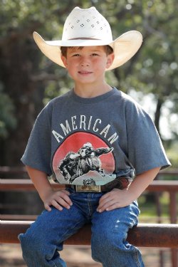 Boy's Cinch AMERICAN CINCH TEE