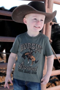 Boy's Cinch HORSIN' AROUND TEE