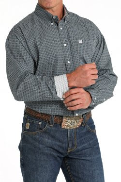 Men's Cinch GEOMETRIC PRINT BUTTON-DOWN WESTERN SHIRT