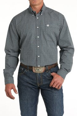 Men's Cinch GEOMETRIC PRINT BUTTON-DOWN WESTERN SHIRT