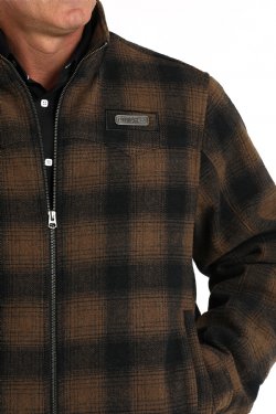 Men's Cinch Concealed Carry Western Jacket - Brown