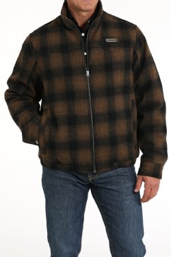 Men's Cinch Concealed Carry Western Jacket - Brown