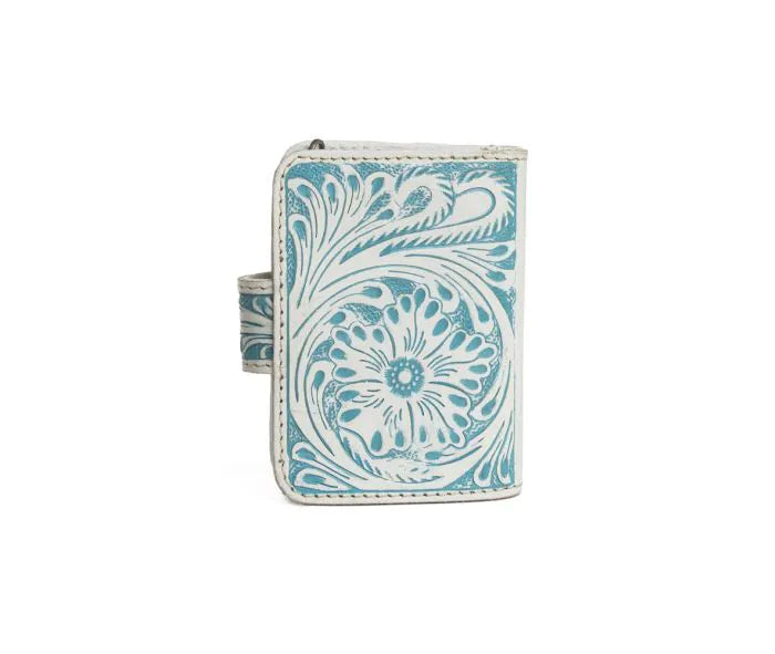 Myra Prairie Meadow Wallet - Frosted Turquoise