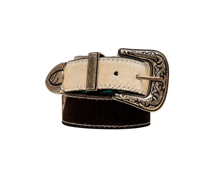 Women's Myra Cestus Hairon Leather Belt