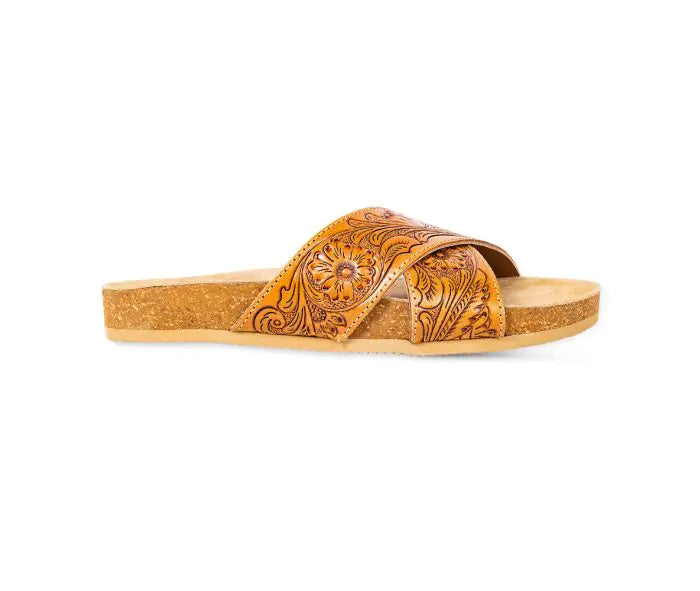 Myra Gracie Hand-tooled Sandals