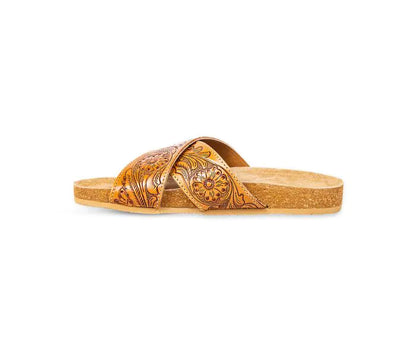 Myra Gracie Hand-tooled Sandals