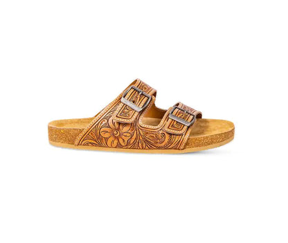 Myra Darla Trail Hand-tooled Sandals