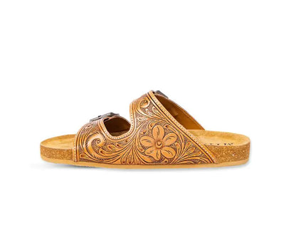 Myra Darla Trail Hand-tooled Sandals