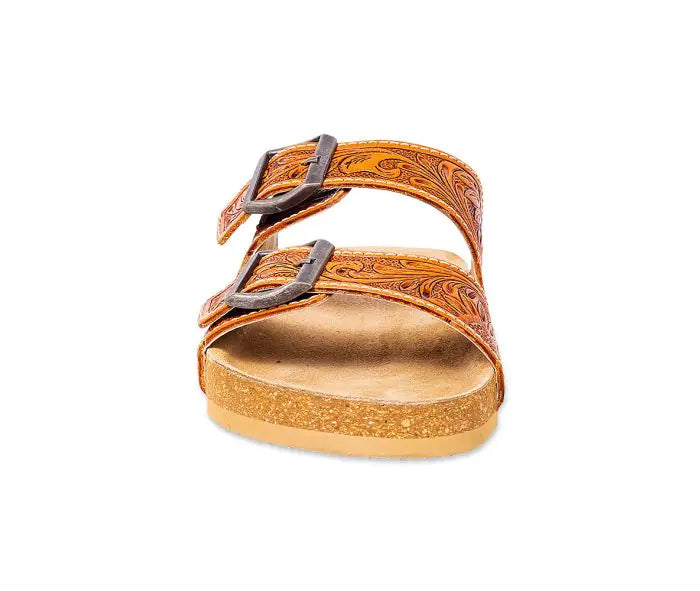 Myra Molly Megan Hand-tooled Sandals