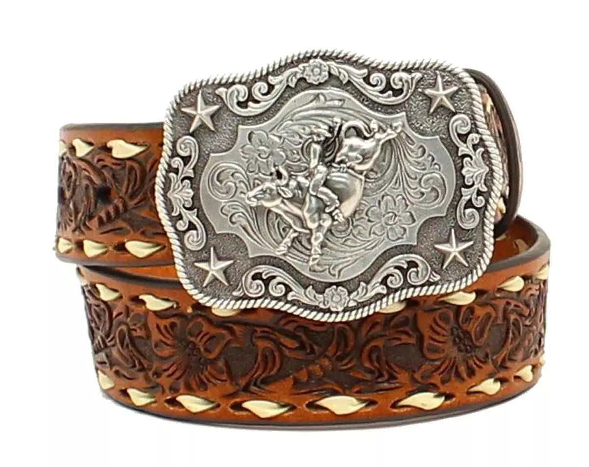 Boy's Nocona Western Laced Belt