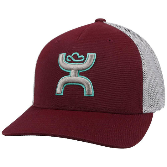 Hooey Coach Maroon/Grey Cap