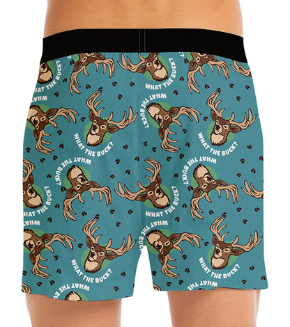 Men's Yo & Co Boxer Briefs, What The Buck