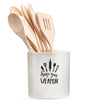 Farm Charm Sentiment Utensil Holder