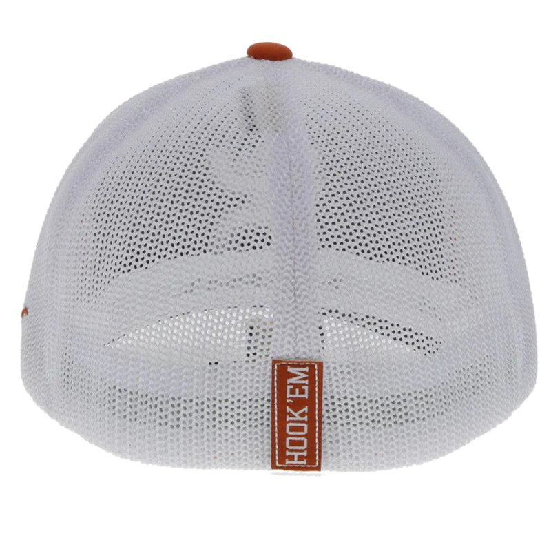 Hooey Longhorn Orange Flexfit Cap