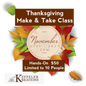 Event: Thanksgiving Make & Take