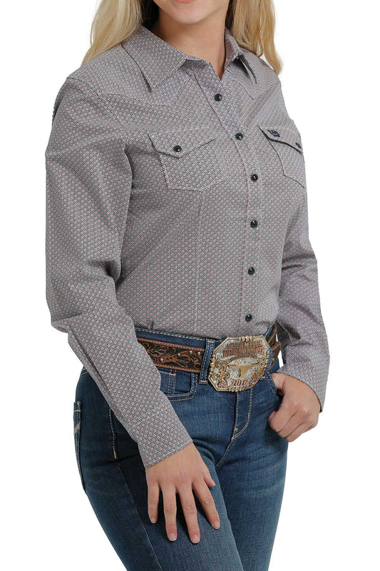 Women's Cinch Snap Front Western Shirt - MULTI