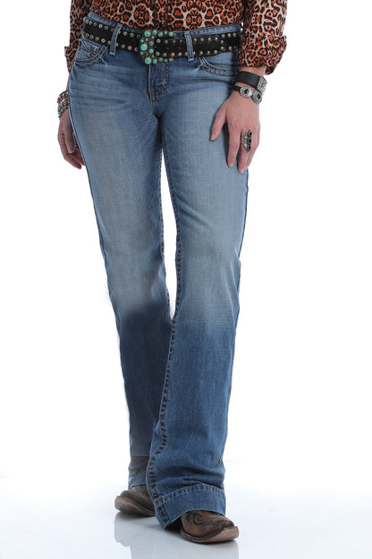 Women's Jayley Trouser Jean-Light Stonewash