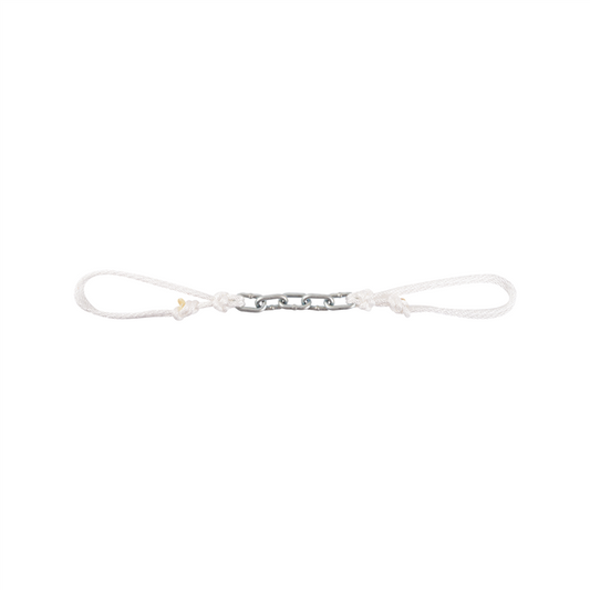 Classic Equine String & Dog Link Chain Curb Strap