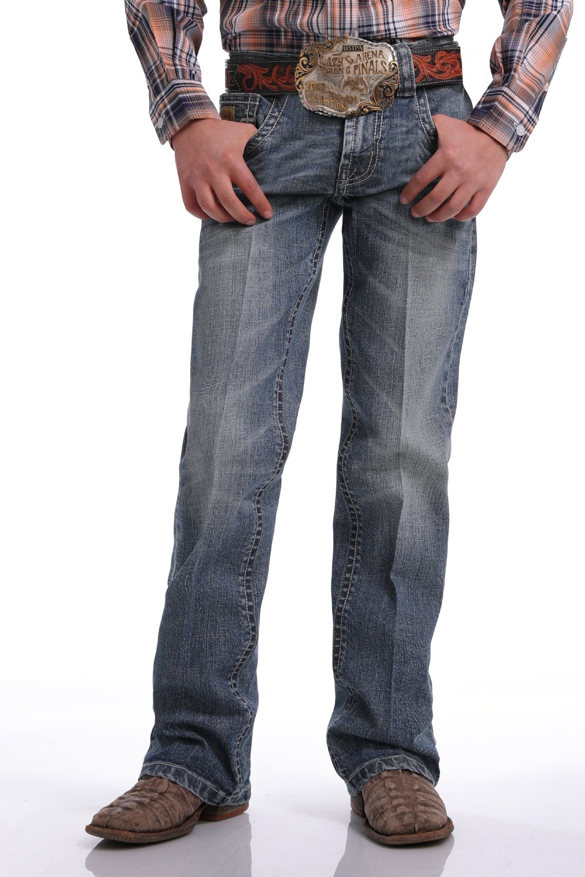 Boy's Cinch Slim Fit ArenaFlex Denim Jean