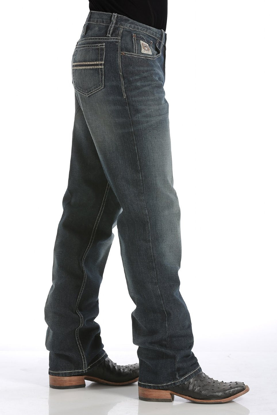 Mens Cinch White Label Jeans - Darkwash - Keffeler Kreations | HilltopBoutique.com - 1