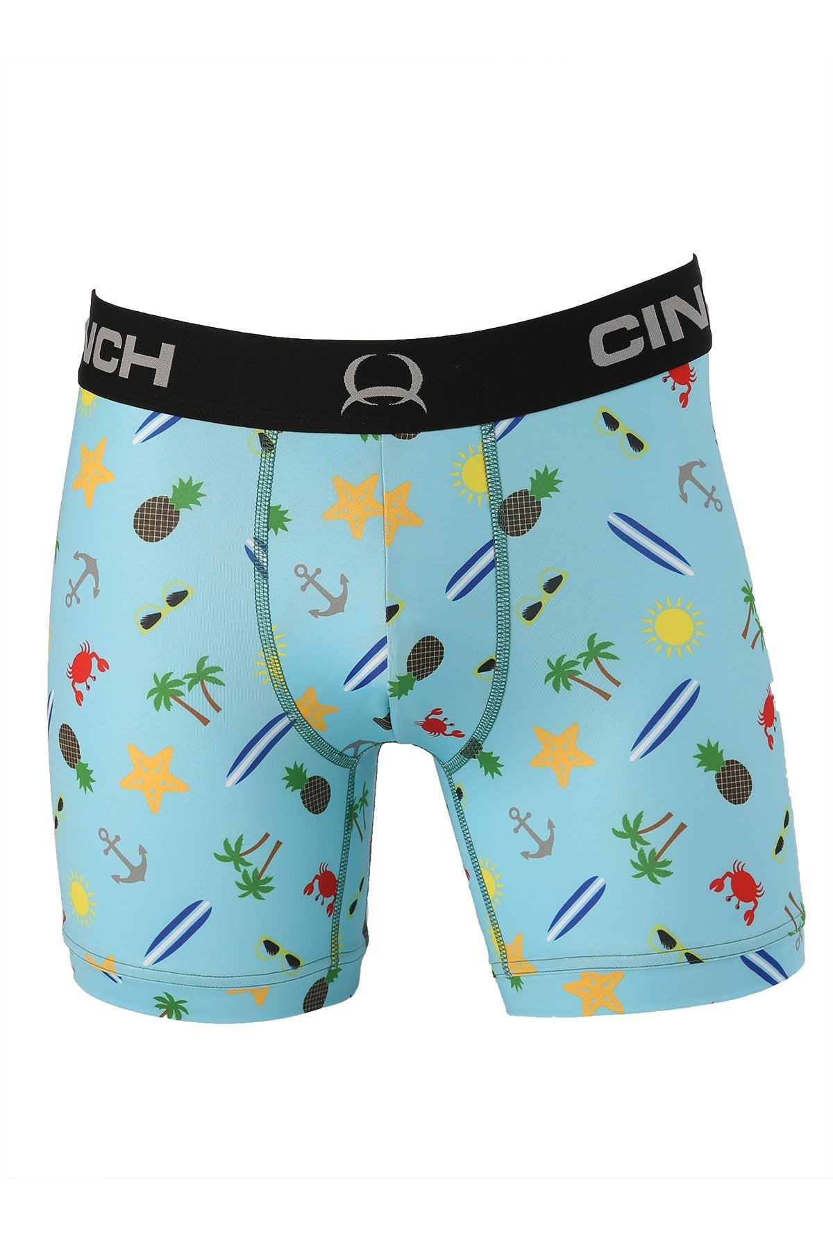 Men's Cinch BEACH PRINT 6" Boxers